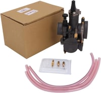 PWK 30mm Karburátor JFG RACING Motorokhoz - GY6 100-150cc 2T/4T Kompatibilis, Sötétszürke 2