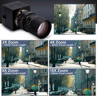 SVPRO 5MP HD Webkamera 10X Optikai Zoommal és Manuális Lencsével 3