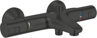 GROHE Precision Start 345982430 Fekete Víztakarékos Kádcsaptelep Termosztáttal - Falra Szerelhető Sárgaréz Keverőcsap 38°C Állandó Hőmérsékl 2