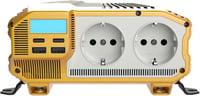 Krieger 1100W Feszültségátalakító - 12V-230V Inverter Autóba, Kempingezéshez, LCD Kijelzővel, 2 USB Porttal és EU Csatlakozóval 2