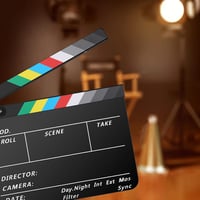Temery Professzionális Filmklapk 30x25 cm - Akril Csapó Tábla Filmezéshez, Mágnessel, Tisztító Készlettel, Fekete Hollywood Stílusú Videó Ke 6