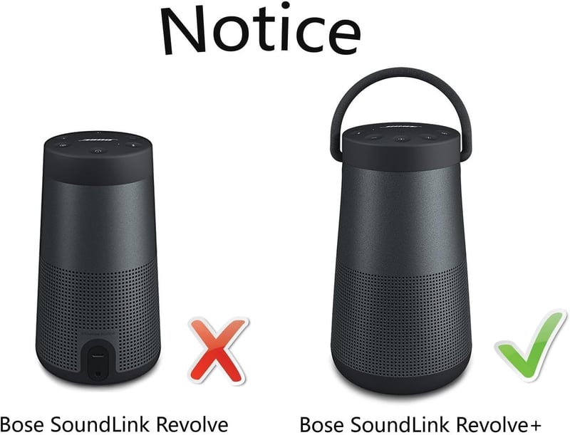 LTGEM Eva Kemény Hordtáska Bose SoundLink Revolve Hangszóróhoz - Strapabíró Védőtok Utazáshoz (1-es Stílus)