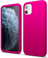 iPhone 11 Prémium Sárkánygyümölcs Színű Szilikon Tok Kameravédelemmel 2