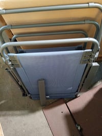 Șezlong pliant Lafuma MOBILIER R Clip Zero Gravity — defect, funcționează parțial: cotieră ruptă (stare: vezi fotografia nr. 2) 3