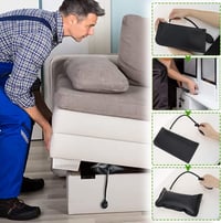 AFAIK Ajtó és Ablak Emelőpárna Szett - 2 db Fekete Légpárna 300 kg Teherbírással - Bútor, Autó és Háztartási Eszközök Beszereléséhez 4