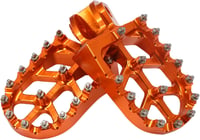 JFG RACING Alumínium Fék és Váltó Pedálvég Szett KTM Motorkerékpárokhoz - Narancssárga, Könnyen Szerelhető Kiegészítő 2