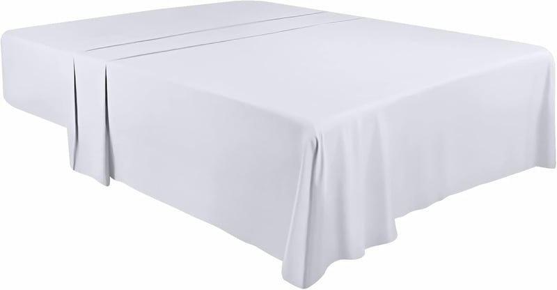 Utopia fehér mikroszálas lepedő 225x255 cm - puha, kefézett felületű