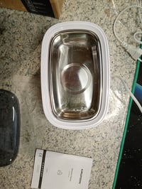 Ultrazvukový čistič Grundig UC 6620, 500 ml, 50 W, duálne vlny — chybný, na súčiastky: nezapne sa (stav: pozri 2. obrázok) 2