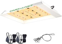 Mars Hydro TS600 LED Növénylámpa - Teljes Spektrumú UV IR Beltéri Növényvilágítás Magokhoz, Palántákhoz, Zöldségekhez és Virágokhoz, 45x45 c 1