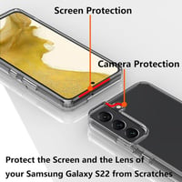 Samsung Galaxy S22 Plus 5G átlátszó, vékony védőtok (2022-es 6,55"-os modellhez) 4