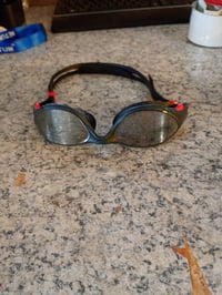 Ochelari de înot Speedo Biofuse 2.0 cu lentile oglindă anti-aburire, rezistenți la apă, reglare ușoară, potrivire confortabilă, mărime pentru adulți 2