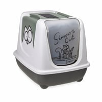 Litiereă deschisă pentru pisici Karlie Simon's Cat 50x37x39 cm pentru pisici mari, folosită, lopățică — Fără lopățică pentru nisip (stare: vezi a 2-a poză) 1