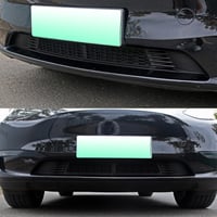 Leikaendi Első Hűtőrács Védőháló Tesla Model Y 2020-2024 - Kétrészes Légkivezető Lökhárító Betét Szett, Külső Autó Kiegészítő 6