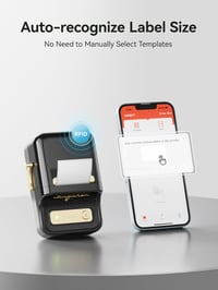 NIIMBOT B21 Vezeték Nélküli Hőnyomtatós Címkéző Gép - Tintamentes Bluetooth Címkenyomtató  7