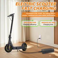 Univerzálna nabíjačka na elektrokolobežku Afenau 42V 2A so 6 konektormi, vhodná pre Xiaomi Scooter, elektrobicykle a hoverboardy, čierna, DC5.5, XLR, RCA 6
