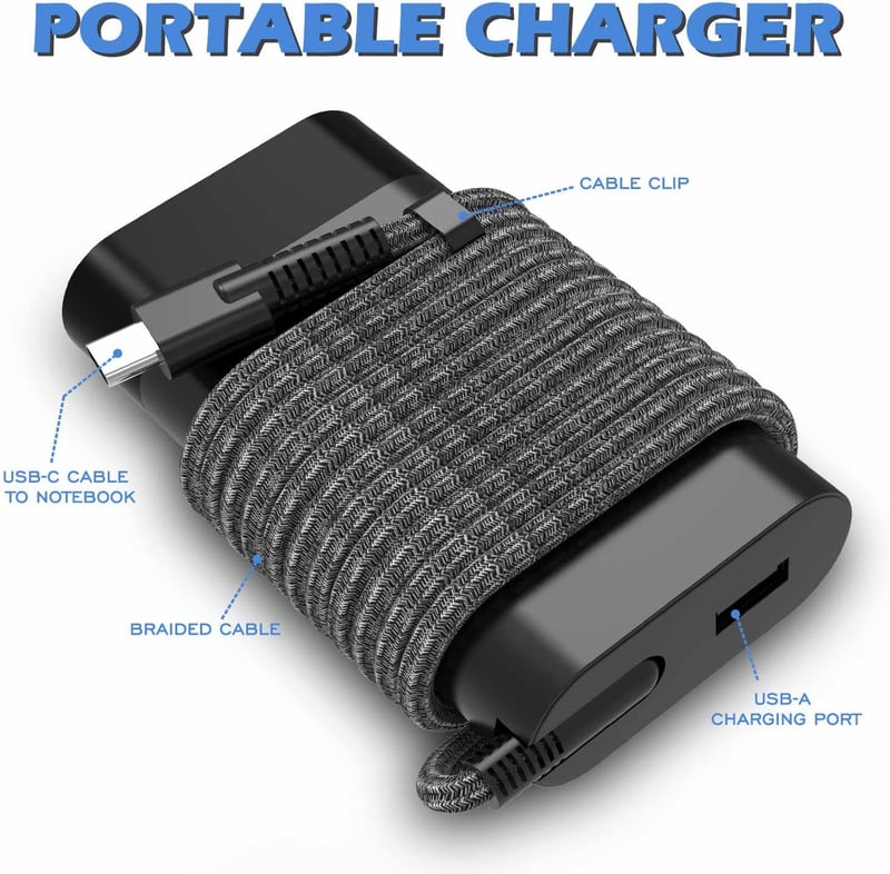HP laptopokhoz 65W USB-C gyorstöltő adapter - Spectre, Elitebook, ProBook, Envy kompatibilis