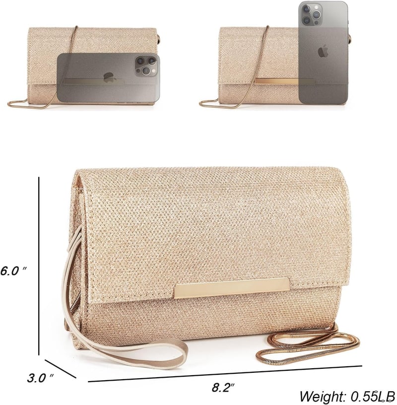AFKOMST női clutch táska crossbody lánccal, nyári szalma strandtáska