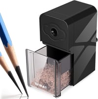 AFMAT hosszú hegyű ceruza- és szénceruza-élezőgép, 6-8,2mm, kézi, állítható - Manual Pencil Sharpener 1