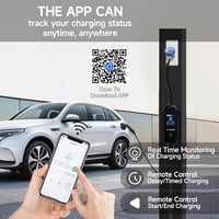 AFYEEV 7.2kW elektromos autó töltő 32A Type 2 IEC 62196-2 6m töltőkábel 4