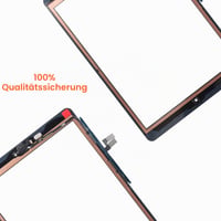 Digitizer ecran tactil AGCUT pentru iPad 9 (2021) 10.2 A2602 A2603 A2604 A2605, panou frontal de schimb cu buton Home, negru 4