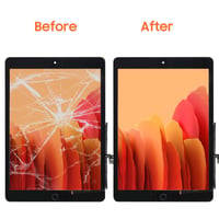 Digitizer ecran tactil AGCUT pentru iPad 9 (2021) 10.2 A2602 A2603 A2604 A2605, panou frontal de schimb cu buton Home, negru 5