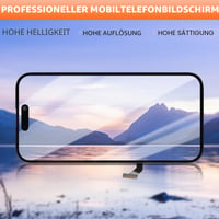 AGCUT iPhone 15 LCD kijelző csere (A3090/A2846/A3089/A3092) szerelékkészlettel - fekete 5