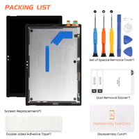 Náhradný displej AGCUT pre Microsoft Surface Pro 5 1796 / Pro 6 1807 – 12,3-palcový LCD displej s dotykovým panelom a zostaveným digitalizérom 7