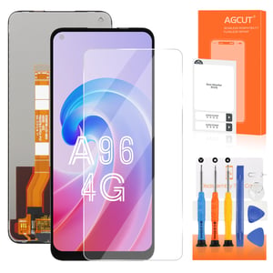 Náhradný displej AGCUT pre Oppo A96 4G (CPH2333) so sadou náradia – čierny