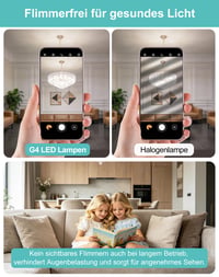 AGELCK G4 LED žarulja, neutralno bijela 4000K, 2W (zamjena za halogenu od 20W), kut snopa 360°, bez treperenja, 12V AC/DC, nije prigušiva, energetski učinkovita, 10 komada 4