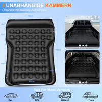 Saltea gonflabilă auto AGEMANY pentru SUV, pat de camping, 185x140x20 cm, saltea cu aer pentru călătorii 3