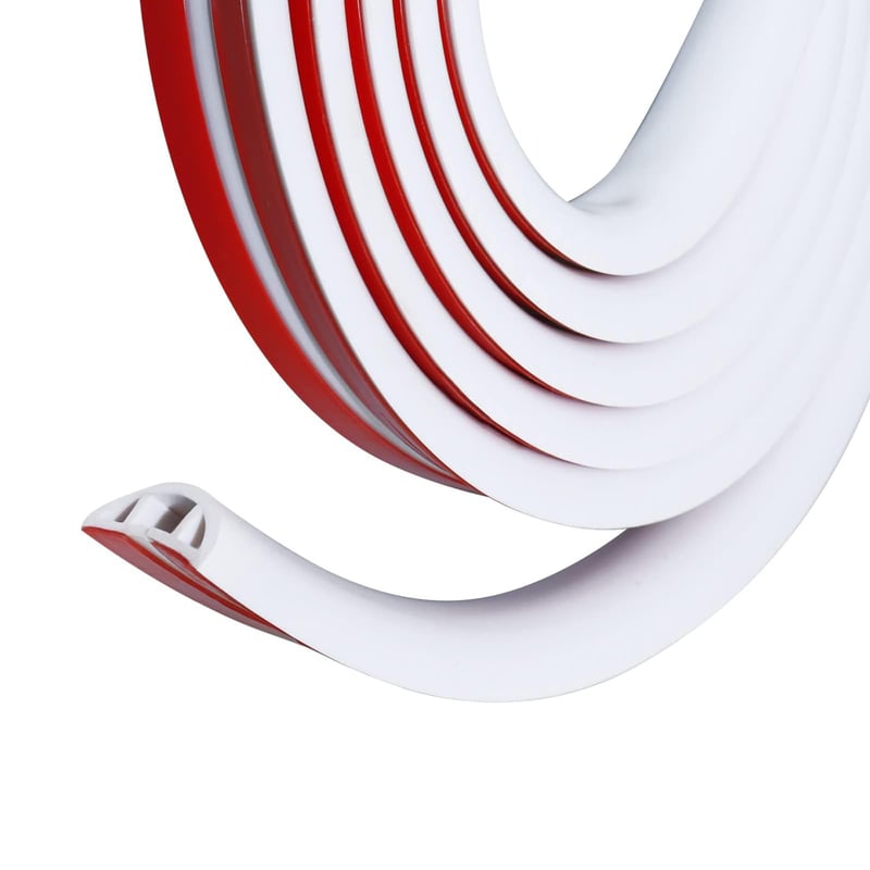 samoljepljivi podni kanal za kabele aghoer - 30x10 mm, 3 m, bijeli