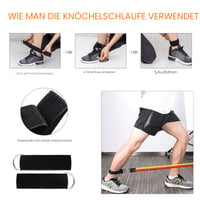 Sada odporových gúm AGM s úchytmi – fitness elastické pásy na domáce cvičenie, pružné tréningové pásy na posilňovanie 6