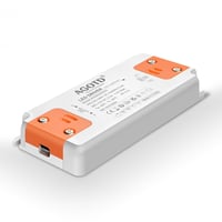 Sursă de alimentare LED AGOTD 230V/12V, 30W, fără pâlpâire - G4 MR16 GU5.3 - 1 buc. 1