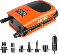 AGPTEK 22PSI elektromos SUP pumpa, felfújás-leeresztés, autó csatlakozó 1