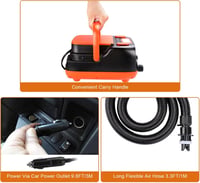 AGPTEK 6000 mAh Elektromos SUP Pumpa 16PSI Akkumulátoros Kompresszor - Gyors Felfújás/Leeresztés Matracokhoz, Sátrakhoz, Csónakokhoz 5