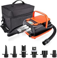 AGPTEK 6000 mAh Elektromos SUP Pumpa 16PSI Akkumulátoros Kompresszor - Gyors Felfújás/Leeresztés Matracokhoz, Sátrakhoz, Csónakokhoz 1
