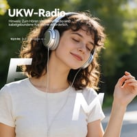 MP3 prehrávač AGPTEK 64GB s Bluetooth 5.3 – 2,4-palcový TFT displej, HiFi zvuk, FM rádio, vstavaný reproduktor, strieborný 9