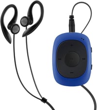 AGPTEK G02 csipeszes MP3-lejátszó FM rádióval, 8 GB - kék 1