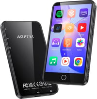 AGPTEK WLAN MP3 lejátszó Bluetooth 3,5" érintőképernyő Android 8.1 Spotify Deezer 1