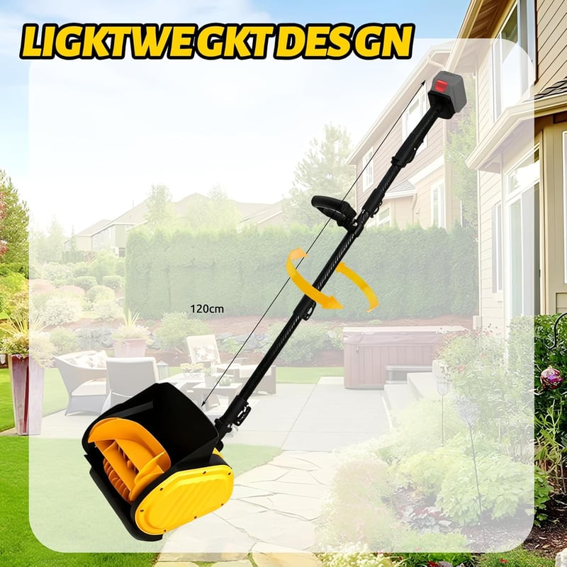 Agrdeed 21V Akkus Hótolólapát Makita Akkuhoz, 28cm Munkaszélesség, 8m Dobótáv