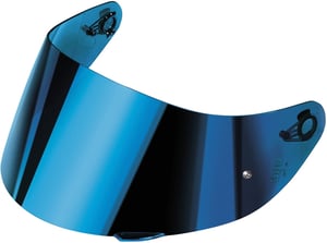 Iridij plavi vizir za motociklističku kacigu AGV K-5 S / K3 SV pripremljen za Pinlock, veličina ML-XL-XXL