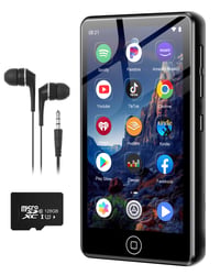 MP3 prehrávač AGXOV s Bluetooth a WiFi, založený na systéme Android, so 4,02-palcovým dotykovým displejom 1