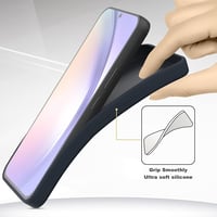 AHABIPERS Szilikon Tok Samsung Galaxy A54 5G-hez, Ultra Vékony TPU Védőtok Állítható Nyakpánttal, Teljes Védelem Mobiltelefon Tok 7
