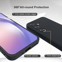 AHABIPERS Szilikon Tok Samsung Galaxy A54 5G-hez, Ultra Vékony TPU Védőtok Állítható Nyakpánttal, Teljes Védelem Mobiltelefon Tok 5