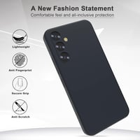 AHABIPERS Szilikon Tok Samsung Galaxy A54 5G-hez, Ultra Vékony TPU Védőtok Állítható Nyakpánttal, Teljes Védelem Mobiltelefon Tok 6