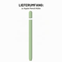 Husă din silicon AHASTYLE pentru Apple Pencil USB-C (2023) - Protecție subțire cu aderență anti-alunecare - Verde fluorescent 8