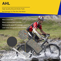 AHL 4 pár féktárcsa-betét Shimano XTR XT LX Deore Saint SLX kerékpárhoz 3