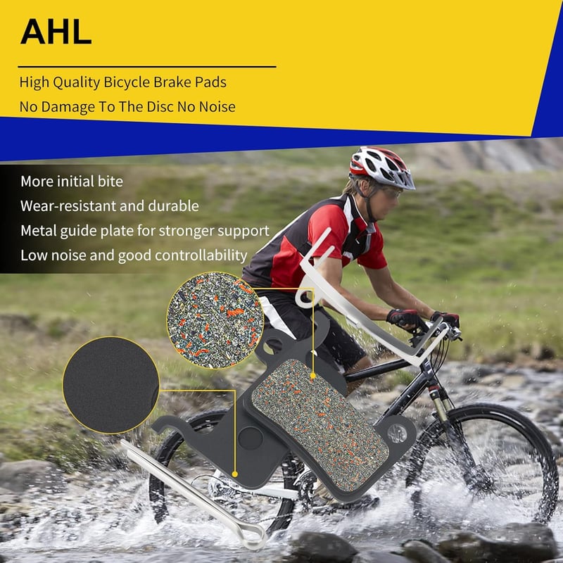 AHL 4 pár féktárcsa-betét Shimano XTR XT LX Deore Saint SLX kerékpárhoz