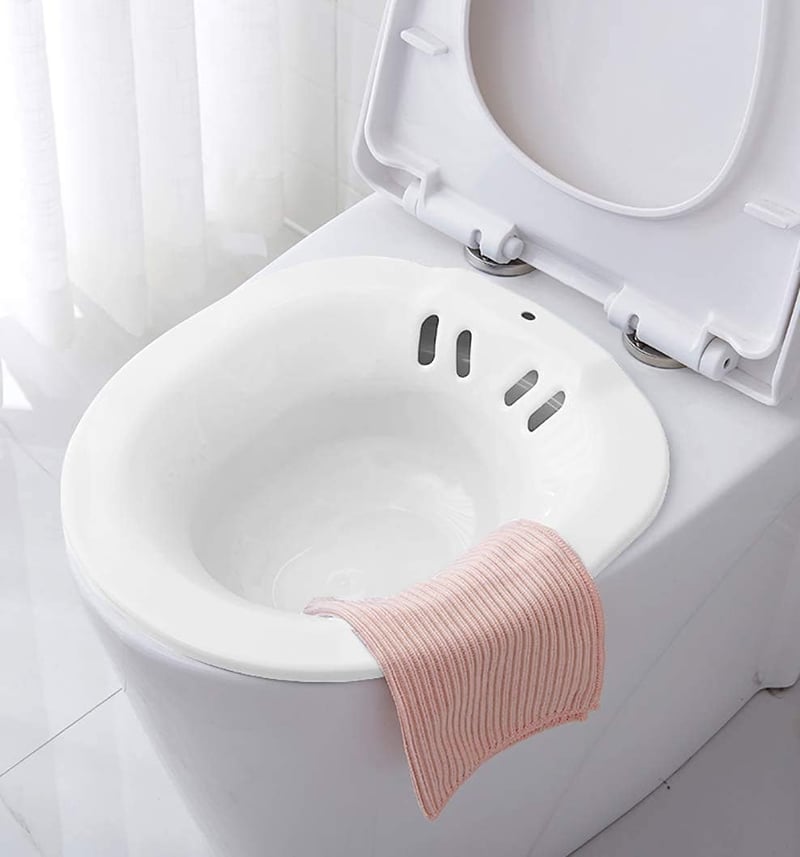 Aiaoxo hordozható bidet ülőkád hemorrhoid kezeléshez és terhes nőknek