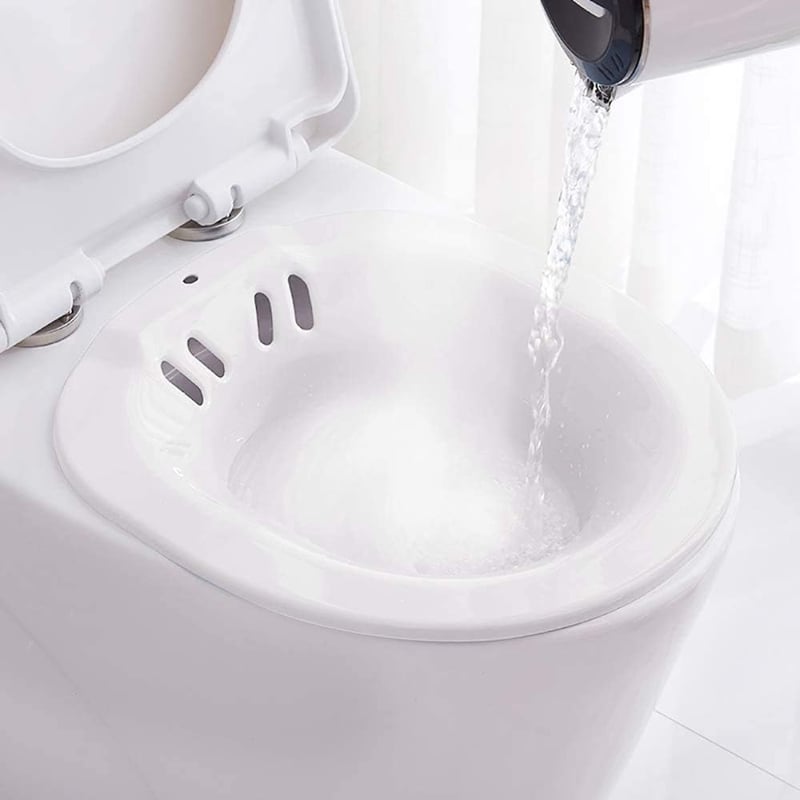 Aiaoxo hordozható bidet ülőkád hemorrhoid kezeléshez és terhes nőknek